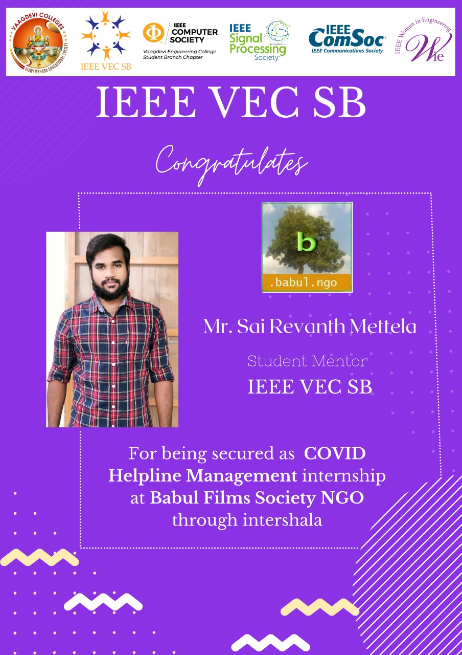 Sai Revanth IEEE